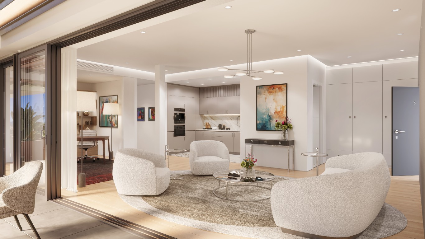 Menton Garavan French Riviera 3-Bedroom Apartments New Construction